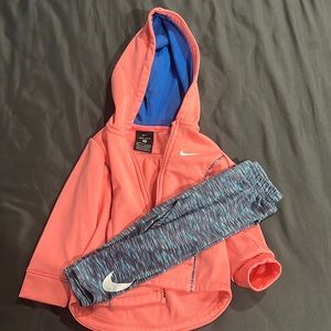 12 month Nike girls Dri-fit set